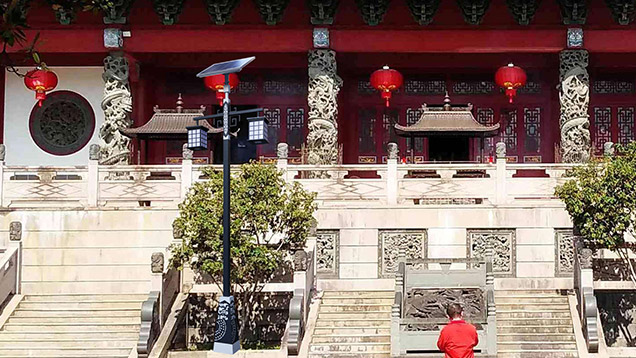 湖南常宁市大义山至圣寺LED景观灯工程案例 湖南常宁市大义山至圣寺LED景观灯工程案例