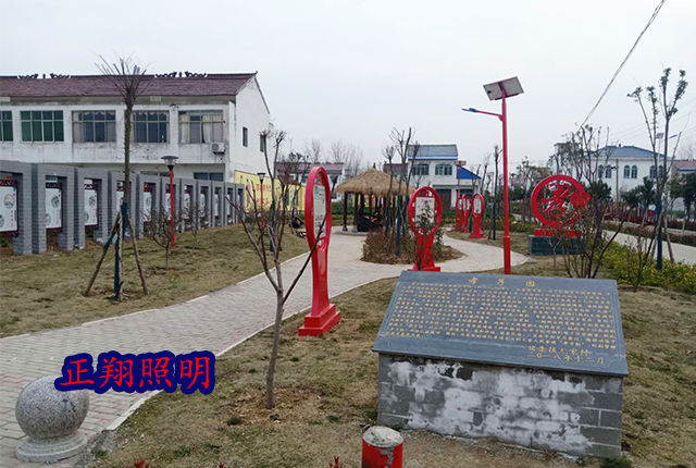 乡村太阳能路灯 乡村太阳能路灯