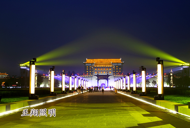 夜晚广场LED景观灯 夜晚广场LED景观灯