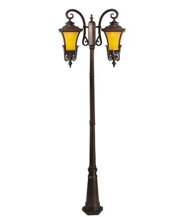 欧式古典双头庭院灯