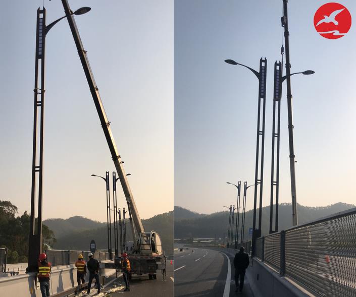 广东省江门市开平区LED路灯工程案例 广东省江门市开平区LED路灯工程案例