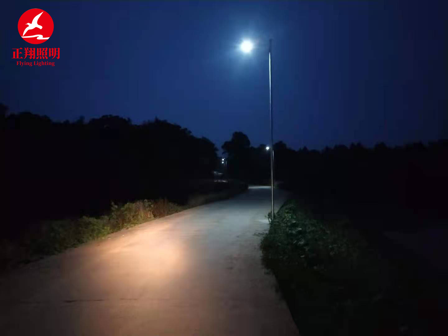 湖南新农村led路灯工程案例 湖南新农村led路灯工程案例