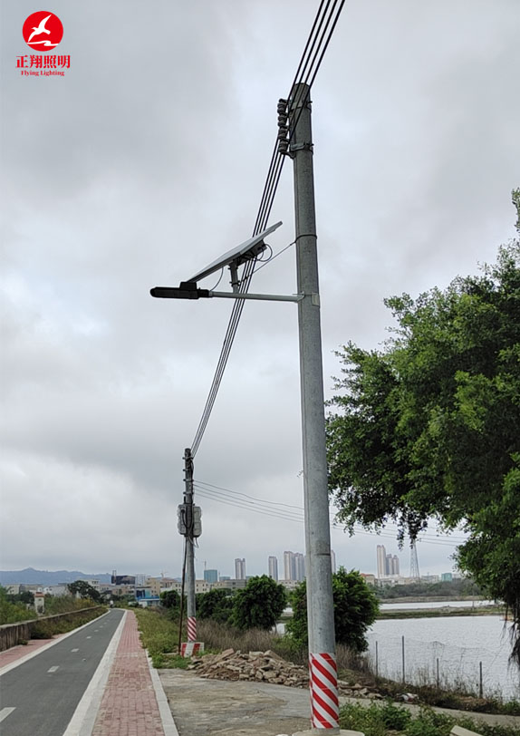 太阳能壁灯工程案例