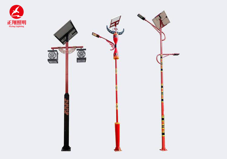 防城港博御园小区太阳路灯工程案例 防城港博御园小区太阳路灯工程案例