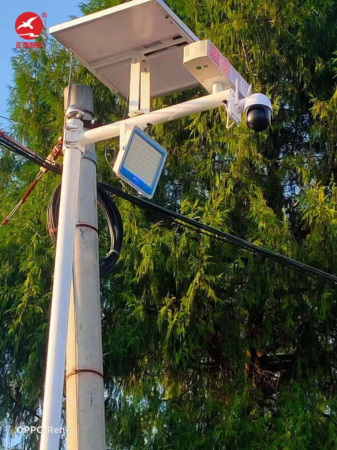 太阳能监控路灯杆 太阳能监控路灯杆