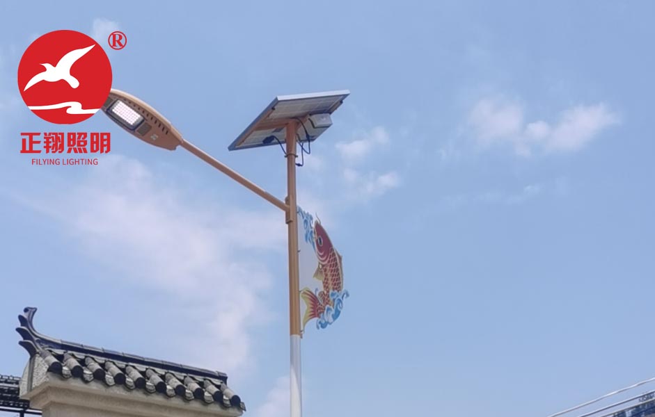 西省河池市大化县北景镇太阳能路灯案例 西省河池市大化县北景镇太阳能路灯案例