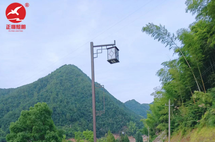 江西上饶望仙谷景区庭院灯工程案例 江西上饶望仙谷景区庭院灯工程案例