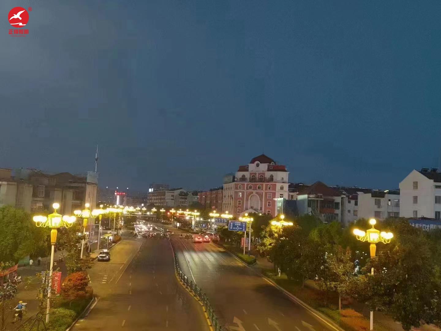 城市道路中华灯工程案例 城市道路中华灯工程案例