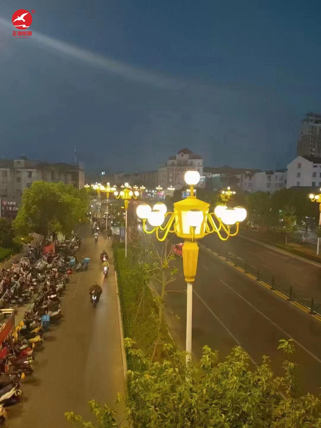 城市道路中华灯工程案例