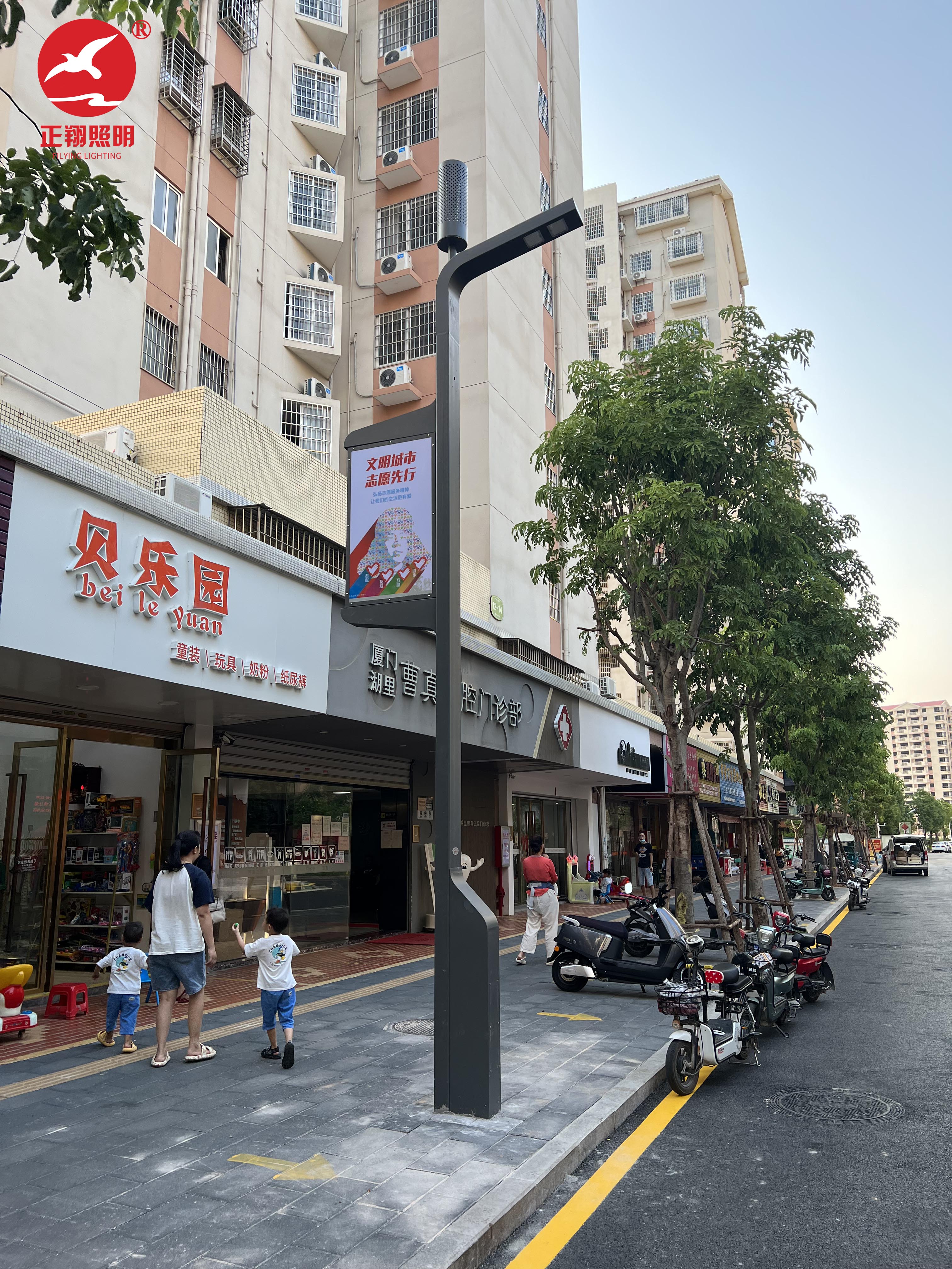 福建省厦门市湖里区嘉福社区智慧路灯工程案例