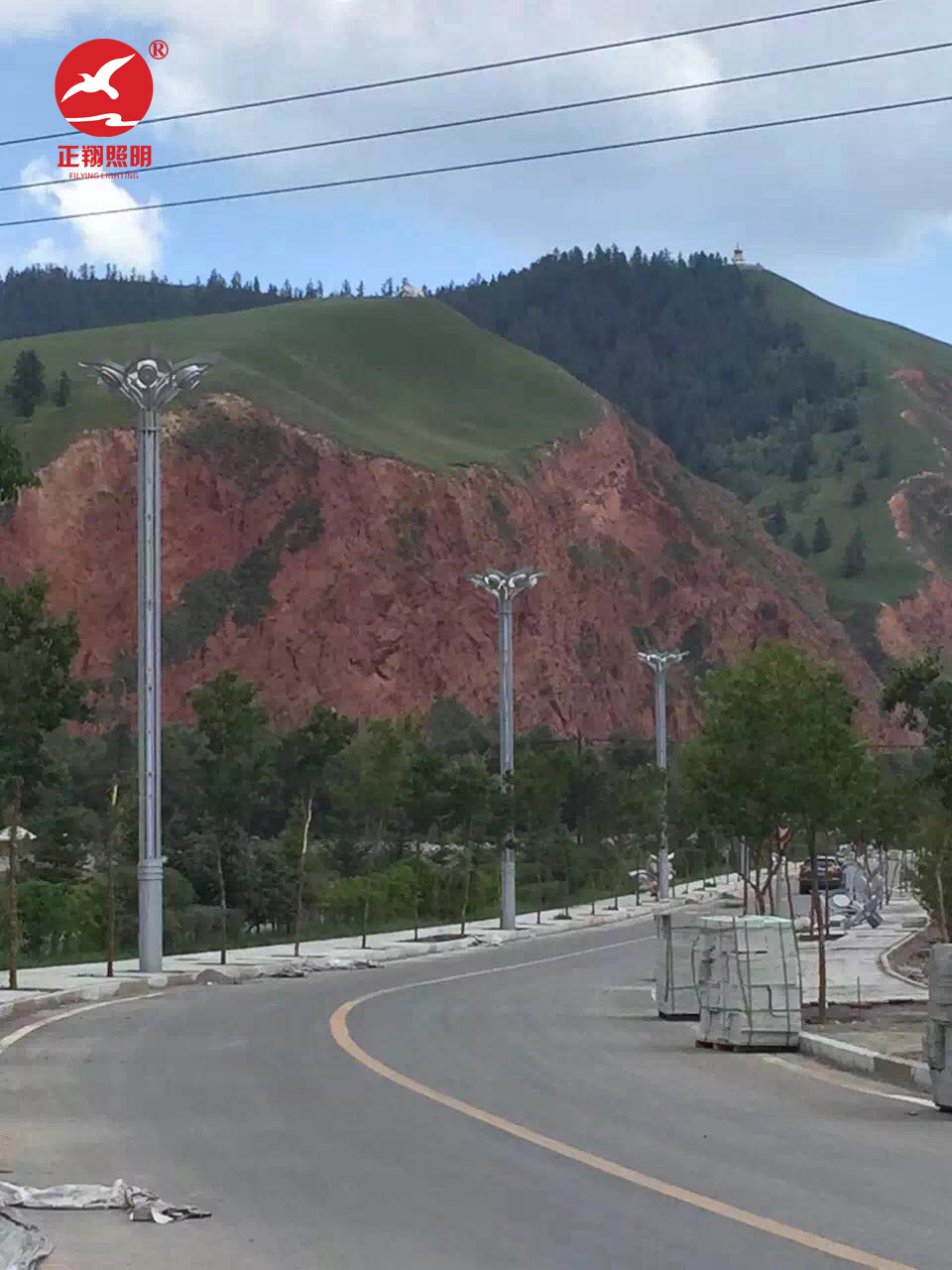 青海西宁玉兰灯工程案例