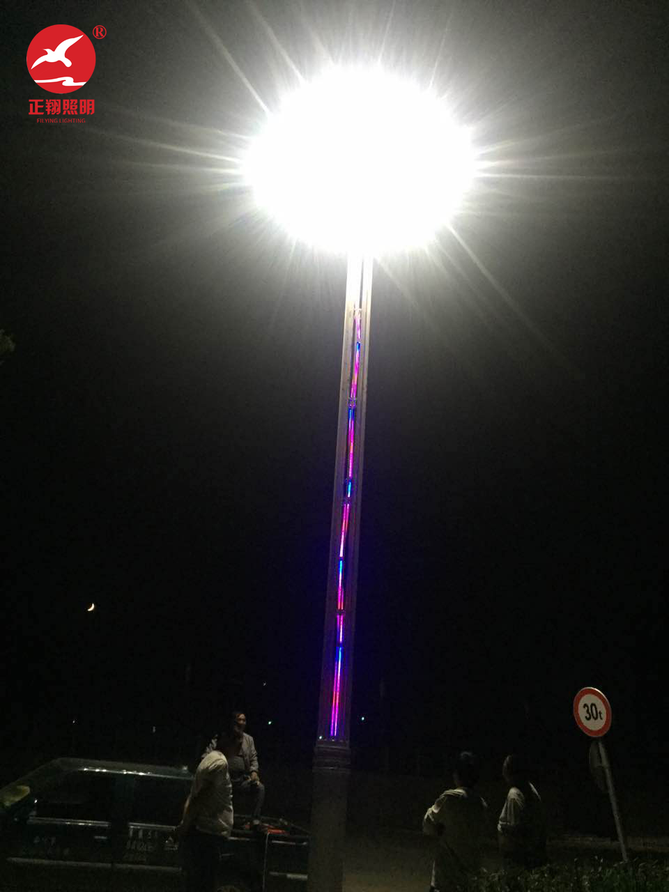 青海西宁玉兰灯工程案例