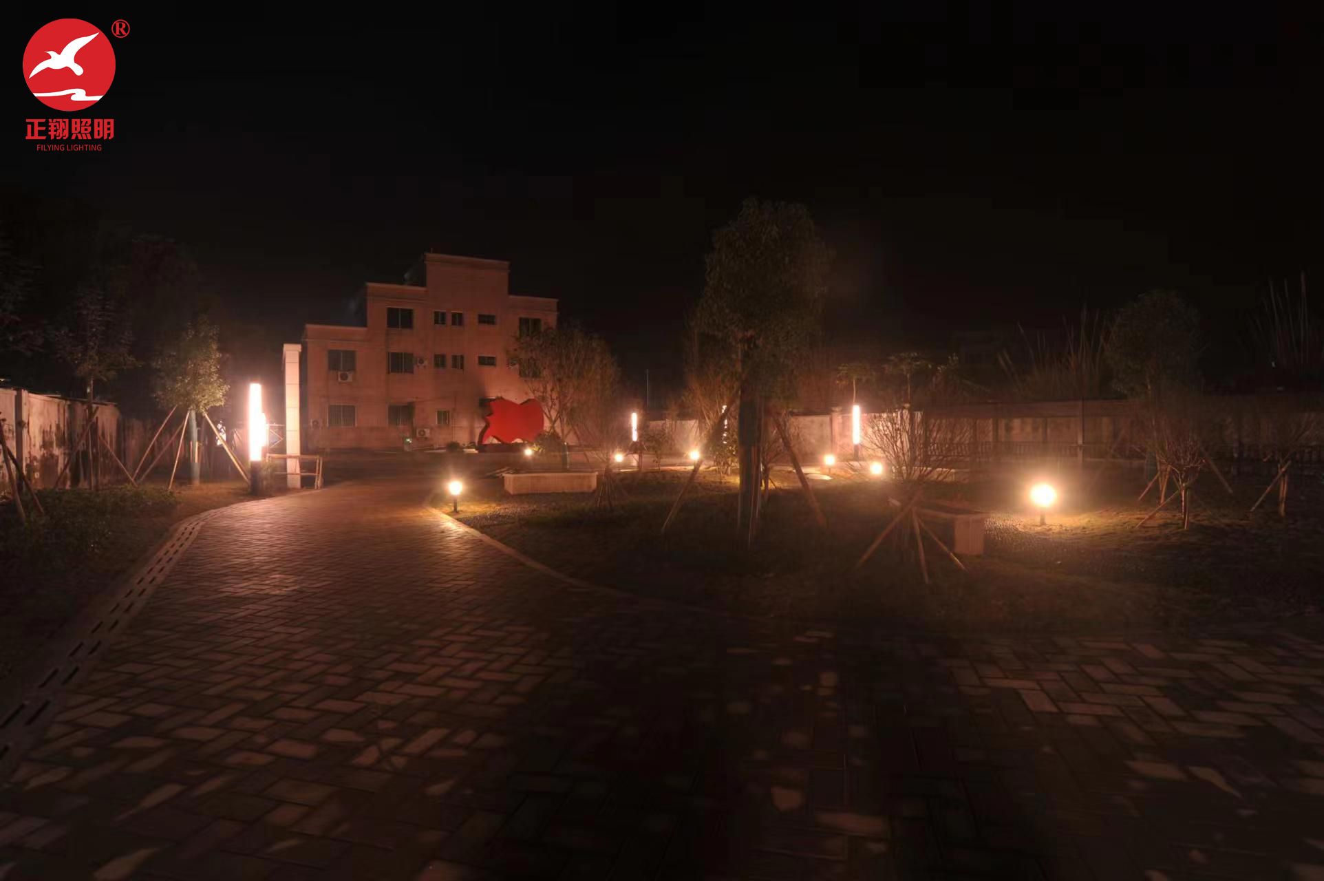 阳江市阳西县景观庭院灯工程案例