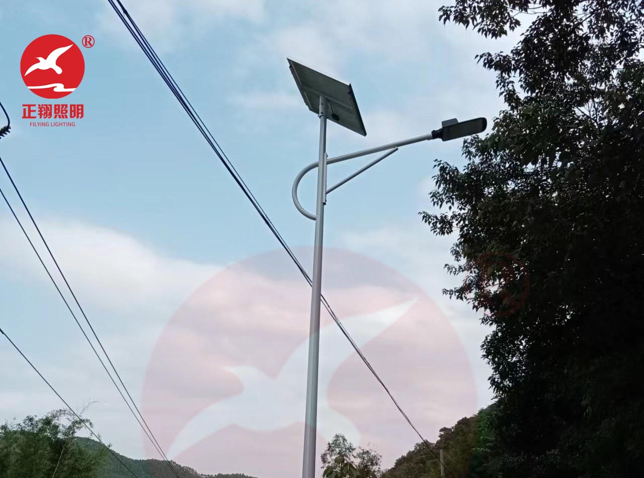 惠州博罗县太阳能路灯工程案例 惠州博罗县太阳能路灯工程案例
