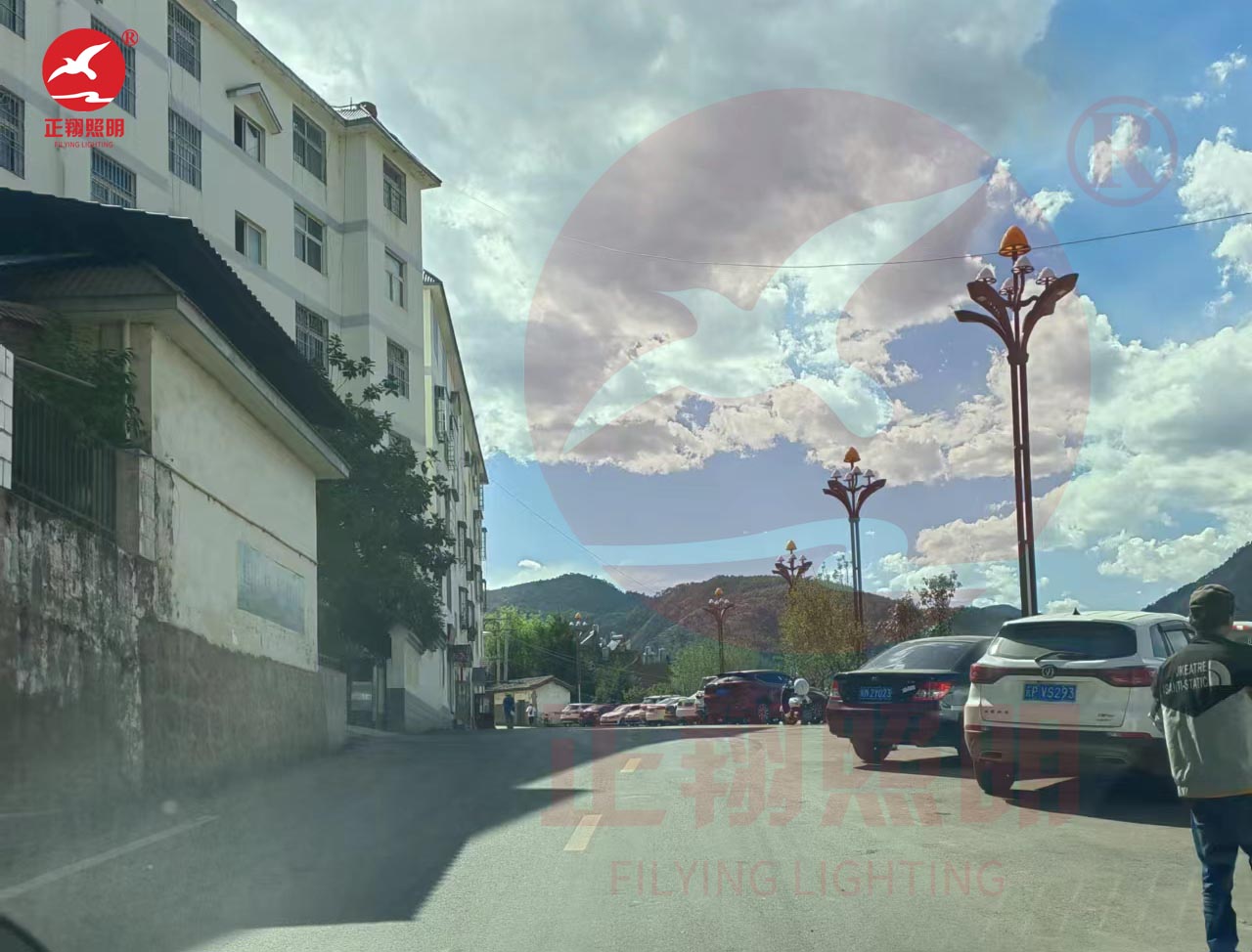 云南丽江玉兰灯工程案例 云南丽江玉兰灯工程案例