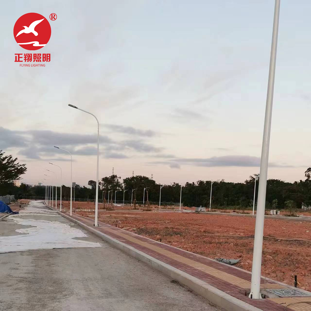 海南文昌市电路灯工程案例 海南文昌市电路灯工程案例