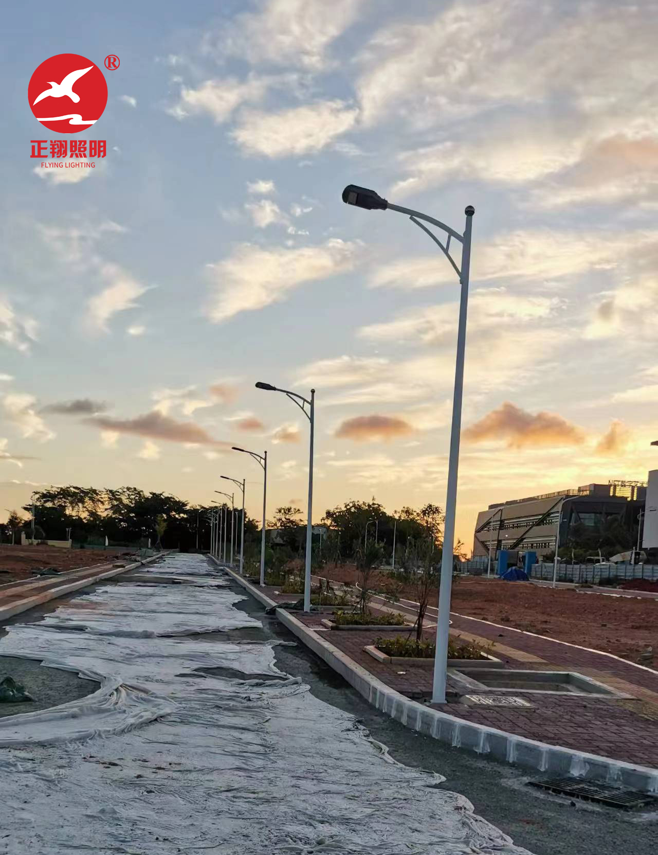 海南文昌市电路灯工程案例 海南文昌市电路灯工程案例