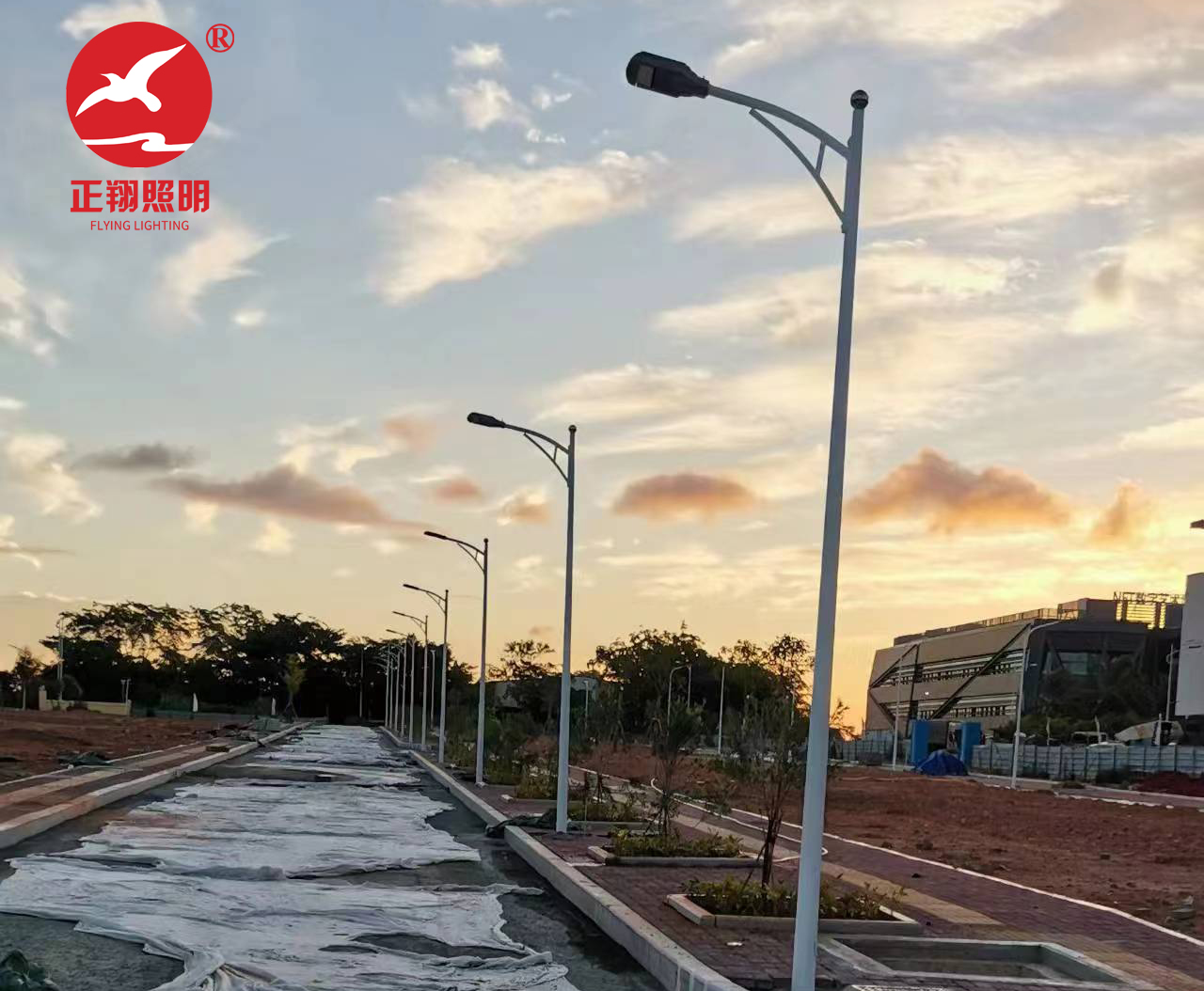 海南文昌市电路灯工程案例 海南文昌市电路灯工程案例