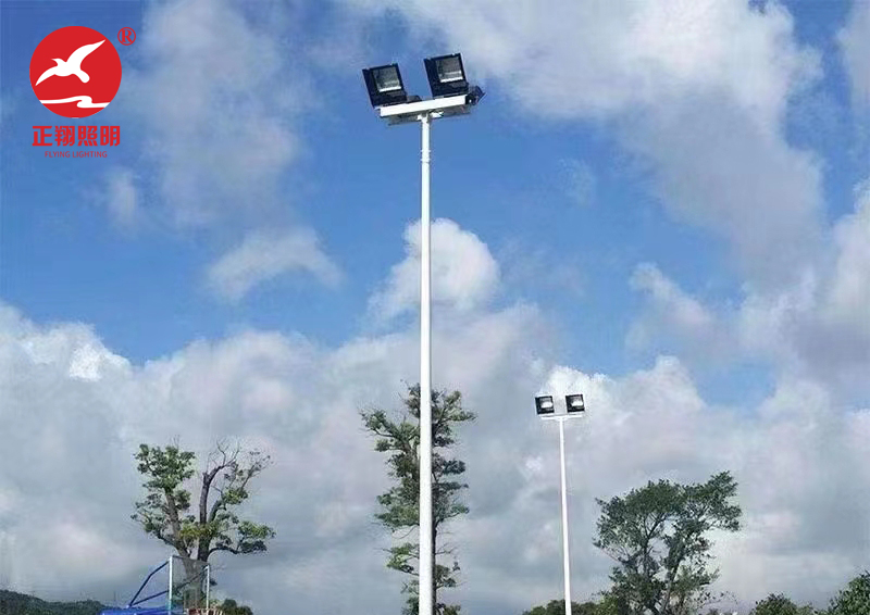 球场灯工程案例 球场灯工程案例