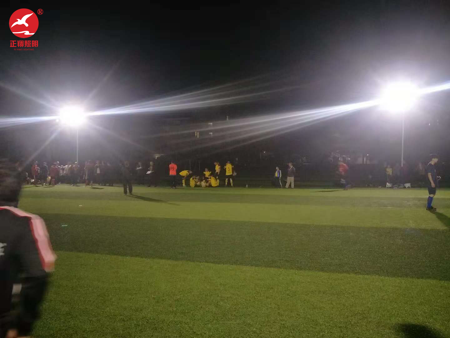 江西广场球场灯工程案例 江西广场球场灯工程案例