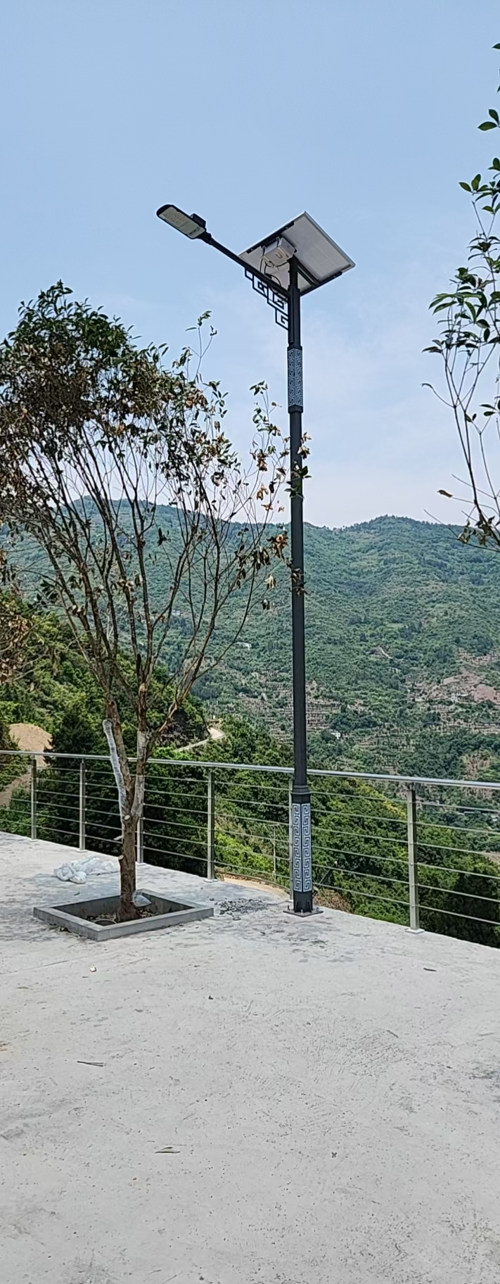 重庆市云阳县故陵镇太阳能路灯案例 重庆市云阳县故陵镇太阳能路灯案例