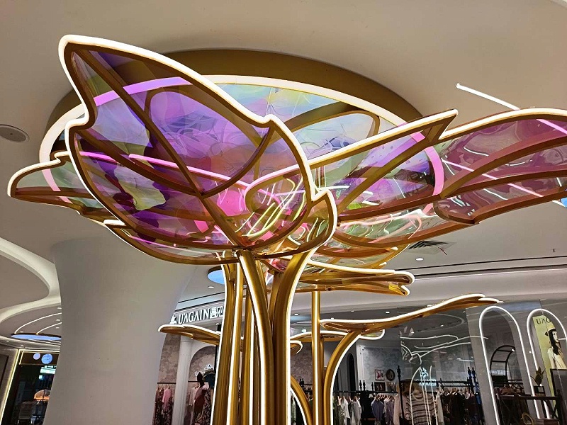 广东广州增城区金海岸城市广场商业景观灯工程案例 广东广州增城区金海岸城市广场商业景观灯工程案例