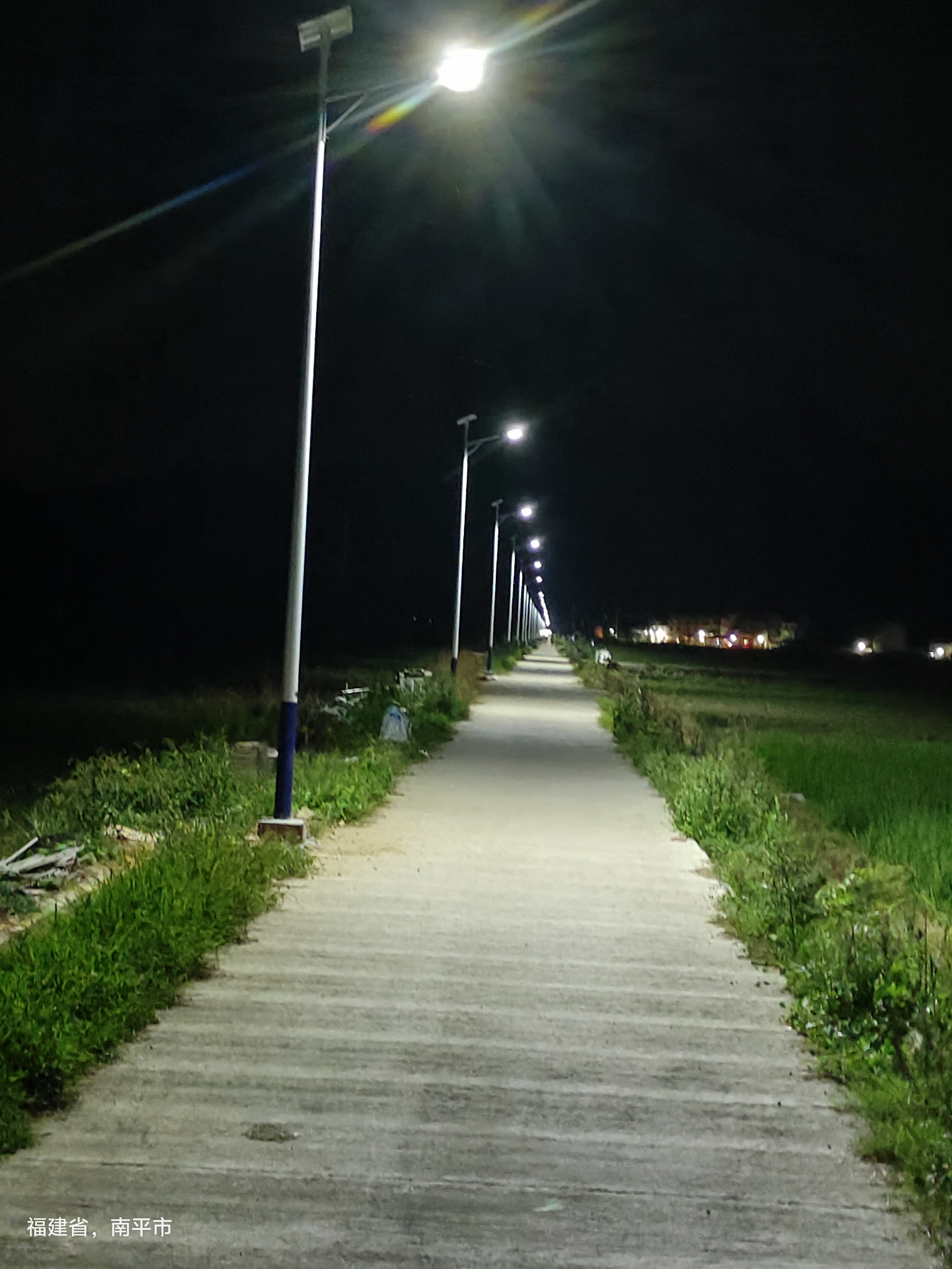 福建南平乡村道路太阳能路灯安装 福建南平乡村道路太阳能路灯安装