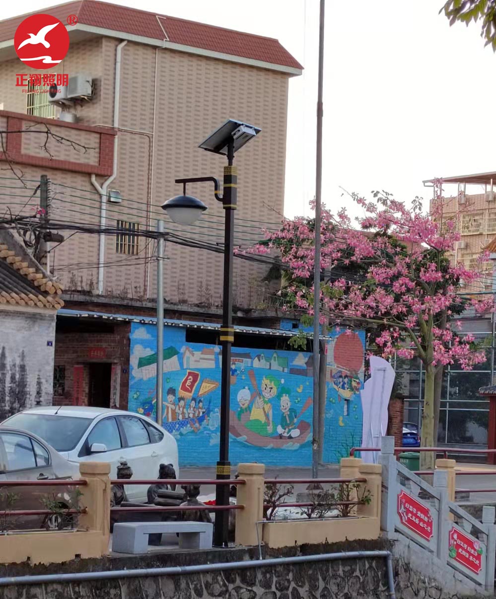 特色太阳能庭院灯工程案例 特色太阳能庭院灯工程案例