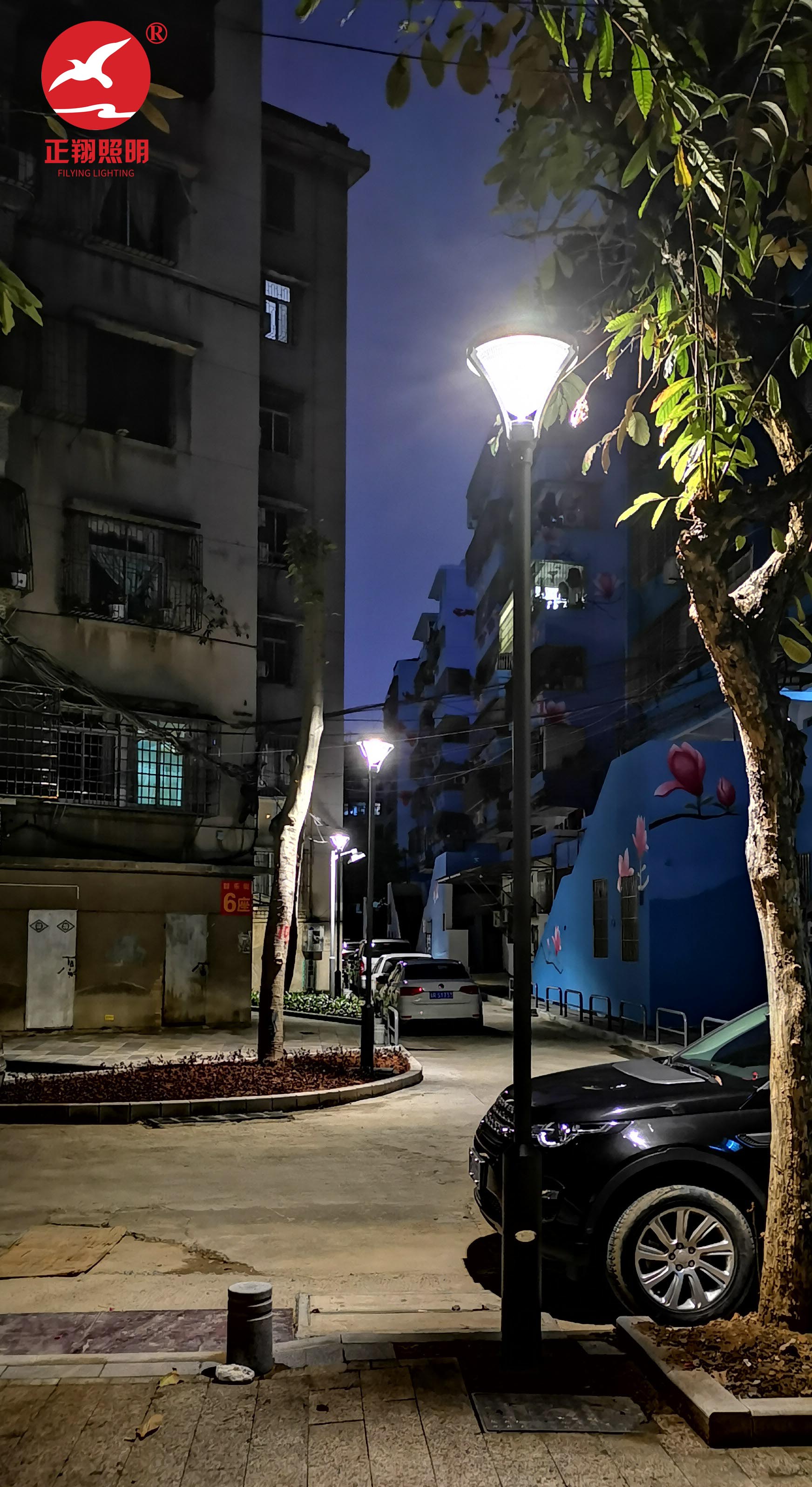 小区庭院灯工程案例 小区庭院灯工程案例