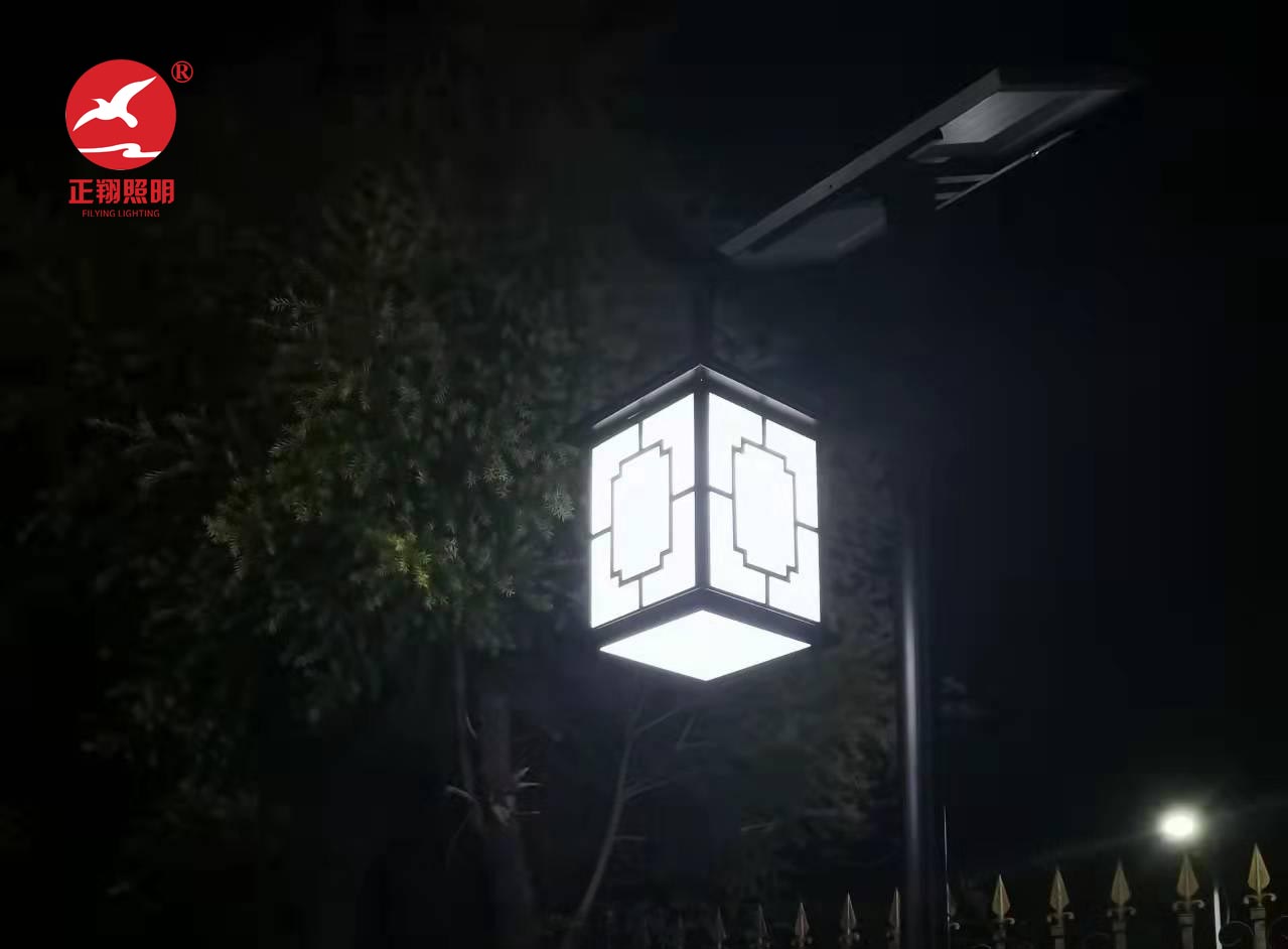 广东河源太阳能庭院灯工程案例 广东河源太阳能庭院灯工程案例