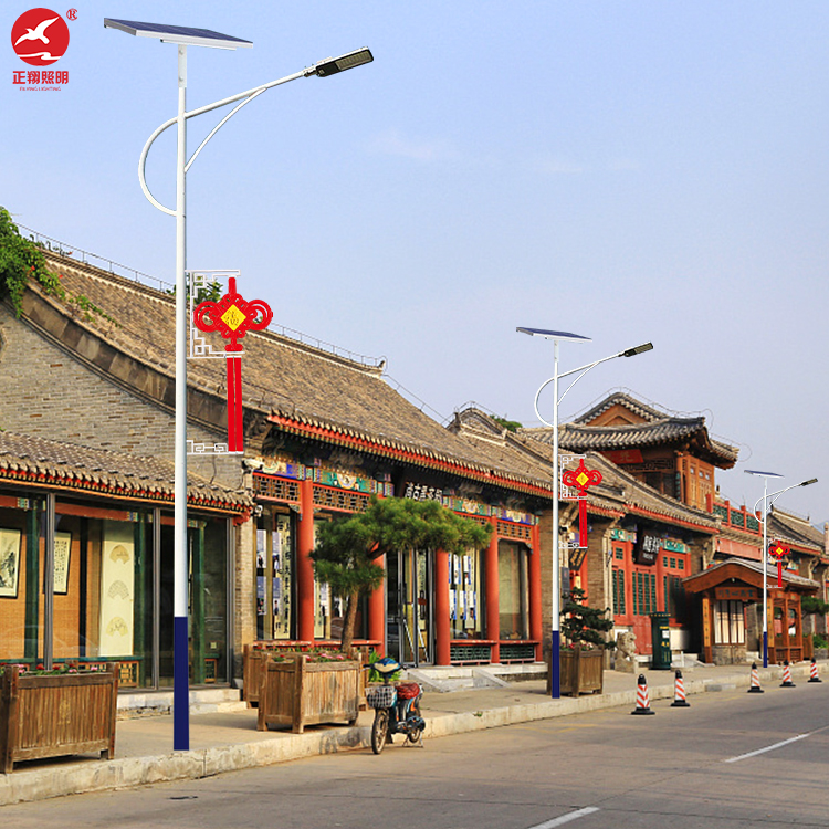 户外太阳能中国结路灯定制