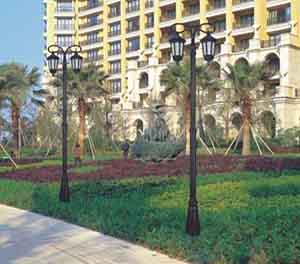 LED庭院灯ZX2017应用图1