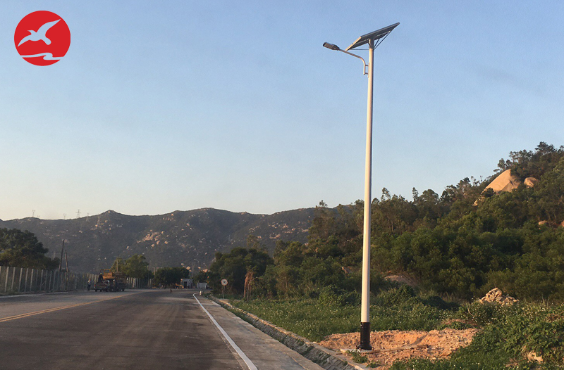广东省江门市台山市强兴渔村273省道太阳能路灯工程案例 广东省江门市台山市强兴渔村273省道太阳能路灯工程案例