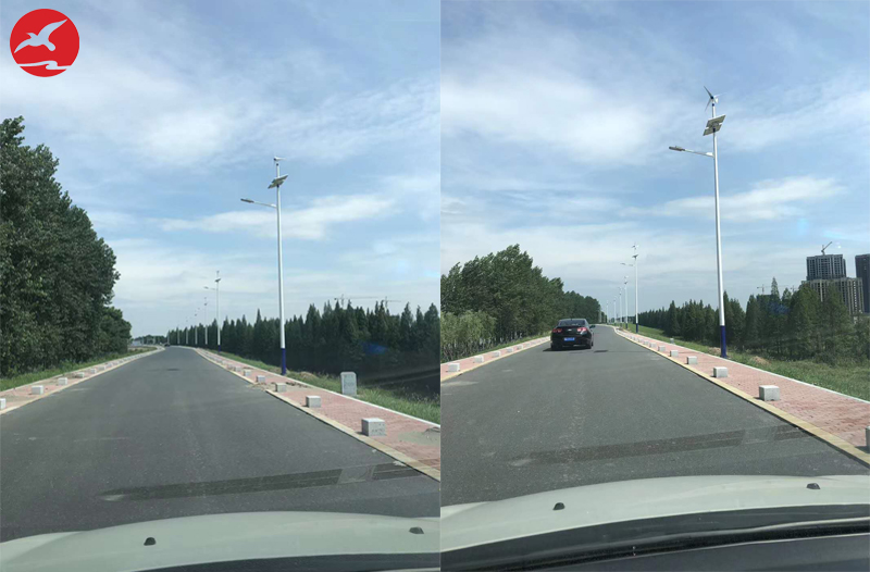 湖北省荆州市江陵县太阳能风光互补路灯工程案例 湖北省荆州市江陵县太阳能风光互补路灯工程案例